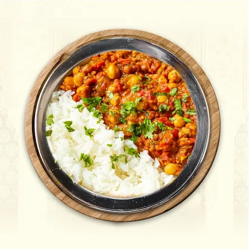Chana Masala With Rice