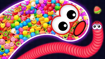 Worm Race - Snake Game Screenshot