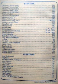 Harish Family Restaurant & Bar menu 7