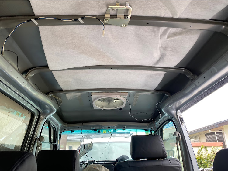 アトレーワゴンの内装・内装DIY・断熱処理・内張り張り替え・車中泊仕様に関するカスタム事例の投稿画像4枚目