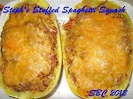 STUFFED SPAGHETTI SQUASH was pinched from <a href="https://www.facebook.com/photo.php?fbid=10152257295762657" target="_blank">www.facebook.com.</a>