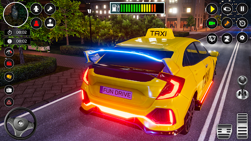 Screenshot Crazy Car Driving: Taxi Games