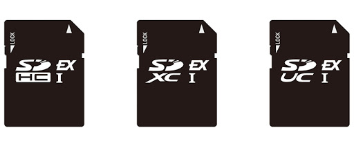 SD Express memory card types (Photo: Business Wire)