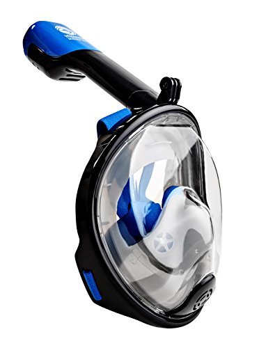 180-degree snorkel mask