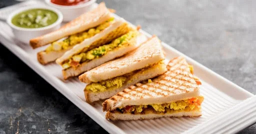 Chicken Tikka Cheese Grill Sandwich