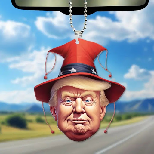 Title 5, Creative Personality Trump Acrylic Pendant Back...