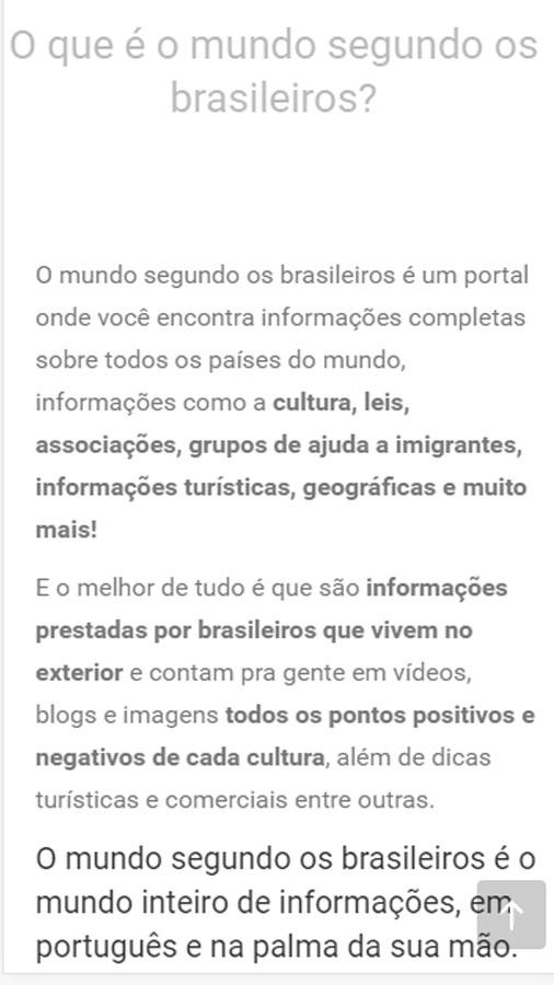 O Mundo Segundo os Brasileiros Screen 2