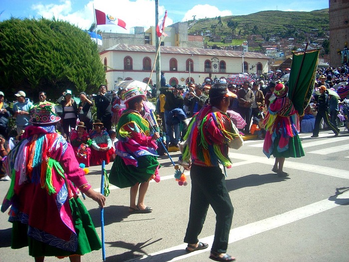 Bailes típicos de los carnavales del Perú