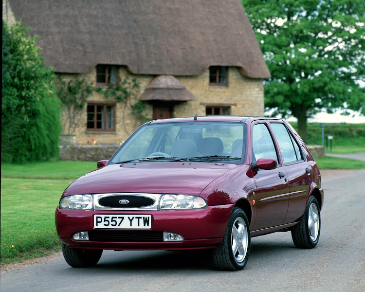 The Ford Fiesta debuted in SA with the fourth-generation model, which also had a Mazda 121 Soho doppelganger. Picture: SUPPLIED