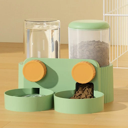 Pet Feeding Bowl Hanging Non-Slip Cats Dogs Food Bowls Stainless Steel Puppy Water Feeder Can Be Fixed On The Cage Pets 