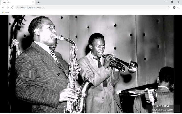 Charlie Parker New Tab