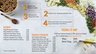 China South menu 2