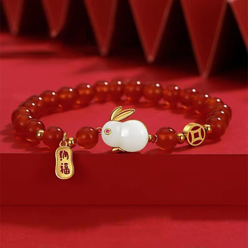 Title 1, Lovely Rabbit Bracelet for Women Girl, Festival...