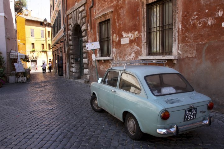 FIAT 850 SPECIAL A TRASTEVERE!! di aikienrico