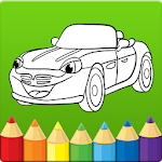 Cover Image of Download Cars coloring book for kids 1.0.12 APK