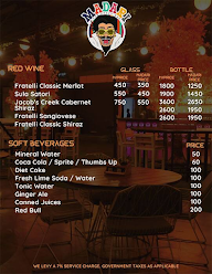 BOB And Brews menu 3