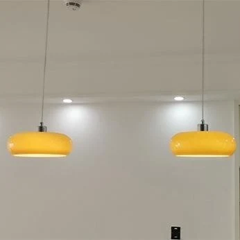 Title 8, Middle Aged Milk White Bauhaus Glass Three Head...