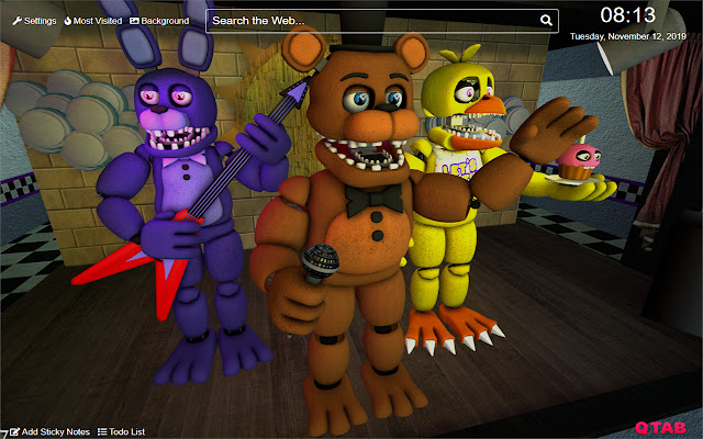 Five Nights at Freddys Wallpaper for New Tab