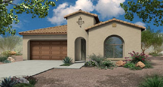 Mariposa floor plan by Woodside Homes in Layton Lakes New Homes Chandler AZ 85286