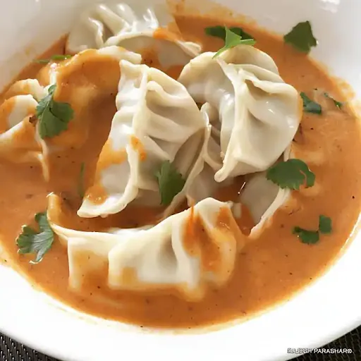 Tofu Panang Curry Curry Momos (6 Pcs)