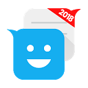 One SMS, MMS - New Emoji, Sticker GIF 5.52 APK Herunterladen