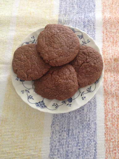 Cookies made with Nutella