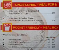 Long Noodle menu 1