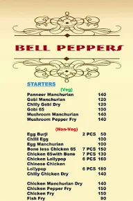 Bell Peppers menu 7