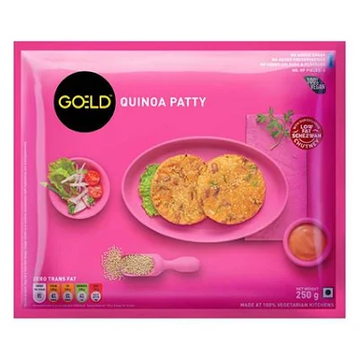 Goeld Quinoa Patty - 250 gm