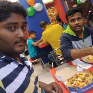 Kshitij K at Domino's Pizza, Masulkar colony,  photos