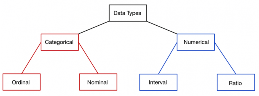 categories of Data in Statistics