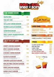 Burg N Roll Cafe menu 1