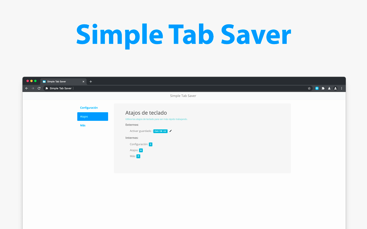 Simple Tab Saver Preview image 5