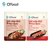 Sốt Ướp Thịt Hàn Quốc Ofood Gói 80G, Giúp Thị Mềm, Ngọt, Thơm Dậy Vị Dùng Cho 400G Thịt