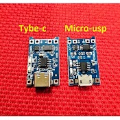 Mạch Sạc Pin Tp4056 Có Ic Bảo Vệ Cổng Micro, Mini Usb 5V 1A 18650