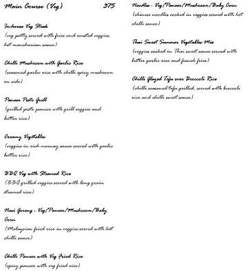 PH Cafe - Psychedelic Hues menu 