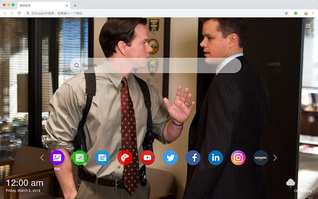 Mark Wahlberg HD Stars New Tabs Themes