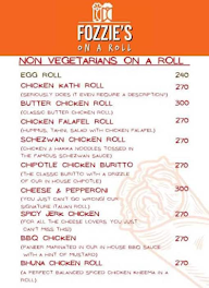 Fozzies's On A Roll menu 2