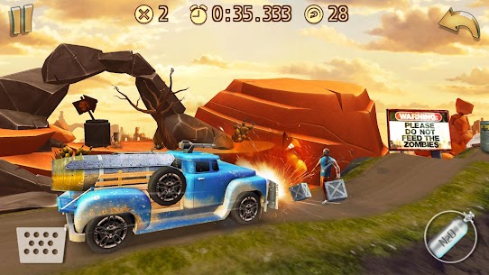 Death Climb Racing MOD (Unlimited Money) 1