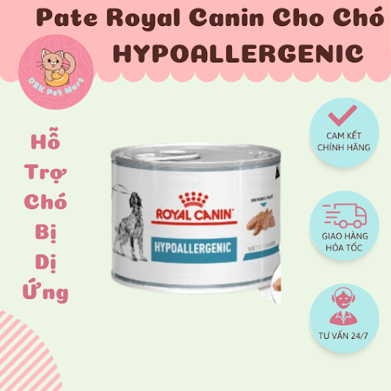 Royal Canin Hypoallergenic Canine Wet - Thức Ăn Ướt Cho Chó Bị Dị Ứng