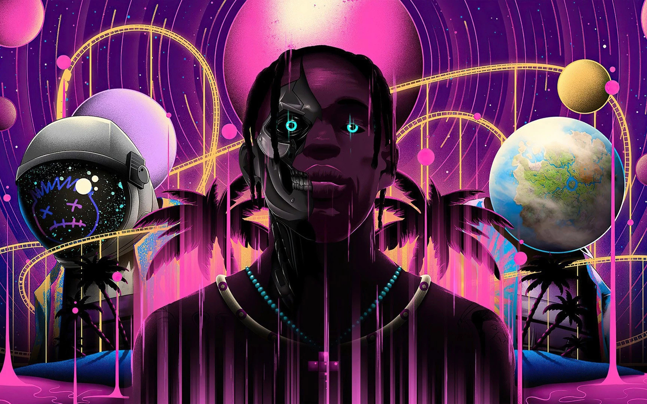 Travis Scott Wallpapers New Tab BETA Preview image 1