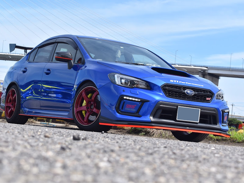 【新品未使用】スバル インプレッサ WRX STI サイドデカール 左側 純正品