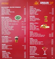 Urban Sip Cafe menu 4