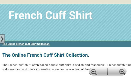 French Cuff Shirt