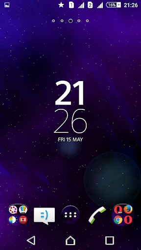 Starry Xperien Theme