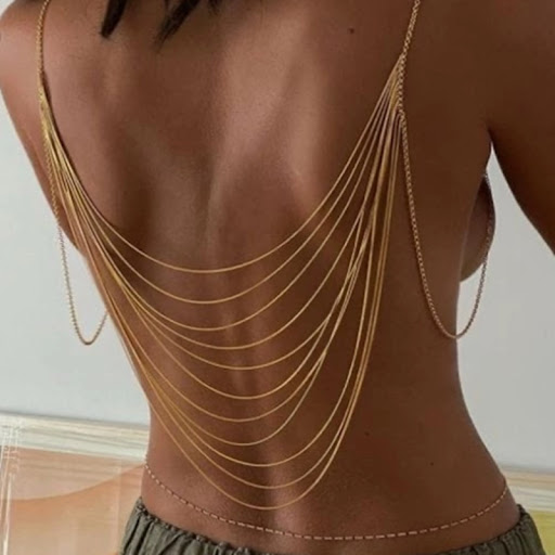Title 7, Simple Fashion Multi-layer Body Chains to eleva...