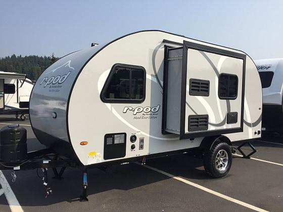 2019 RPOD trailer parked in South Thompson RV's parking lot