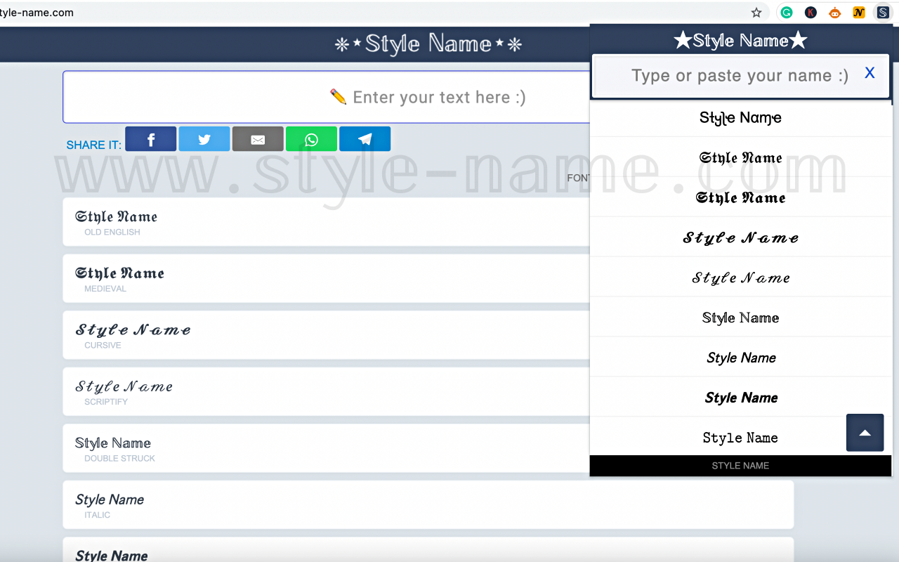 Style Name Preview image 1