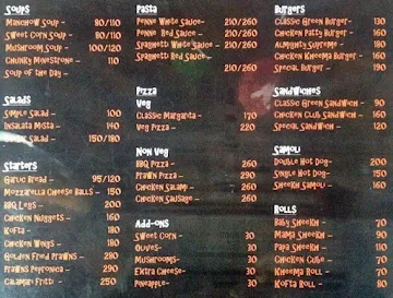 Bite and Pipes menu 