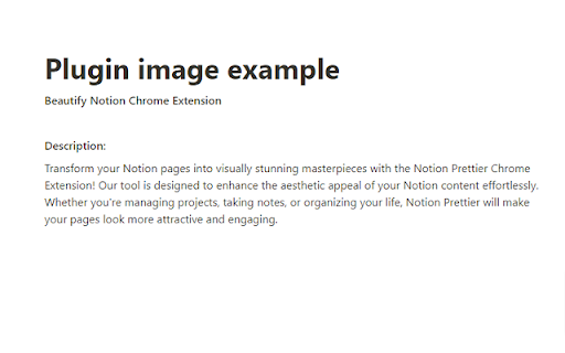 Notion Prettier